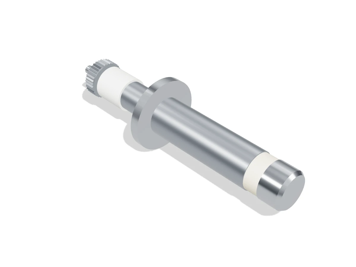 3D illustration of a clamp-plate conductivity electrode of the Hydrastep 459600201 form