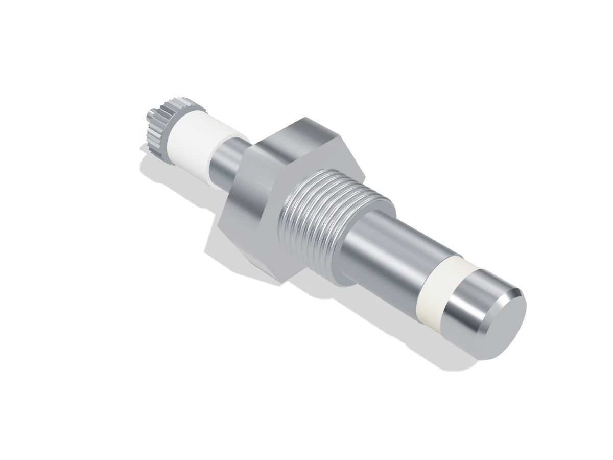 3D illustration of a screw-thread conductivity electrode of the Hydrastep 459600602 form