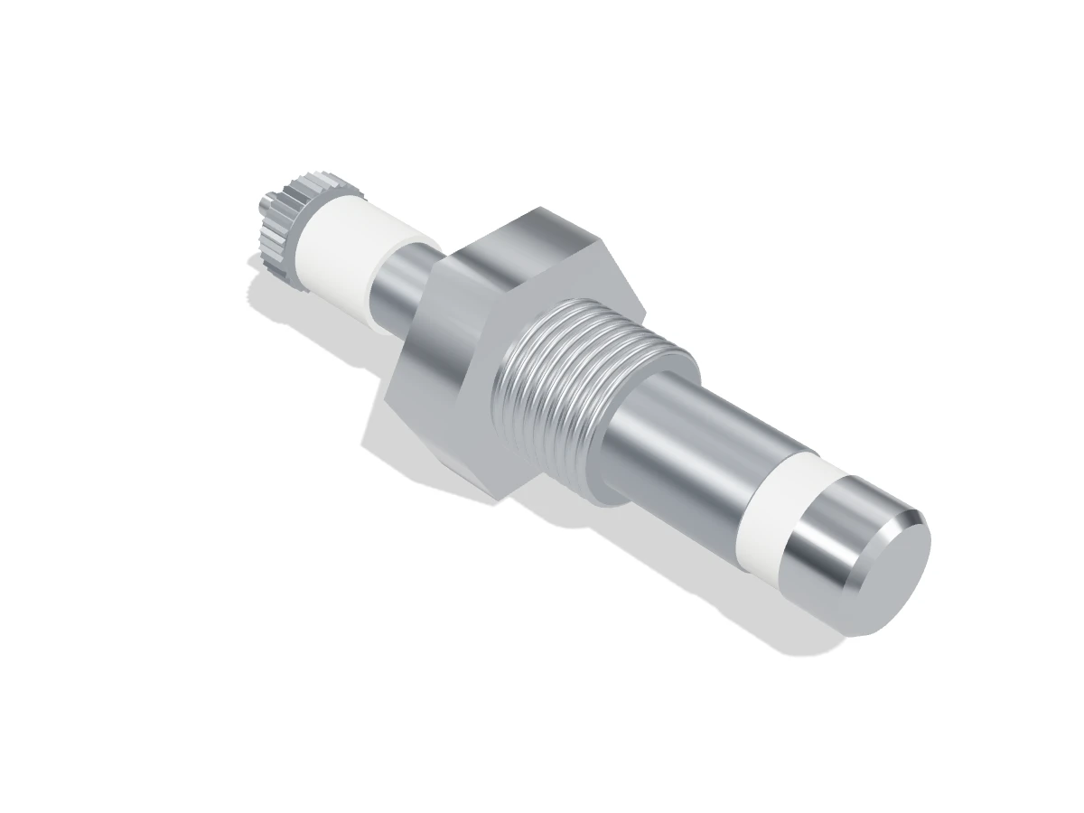 3D illustration of a screw-thread conductivity electrode of the Hydrastep 459600802 form