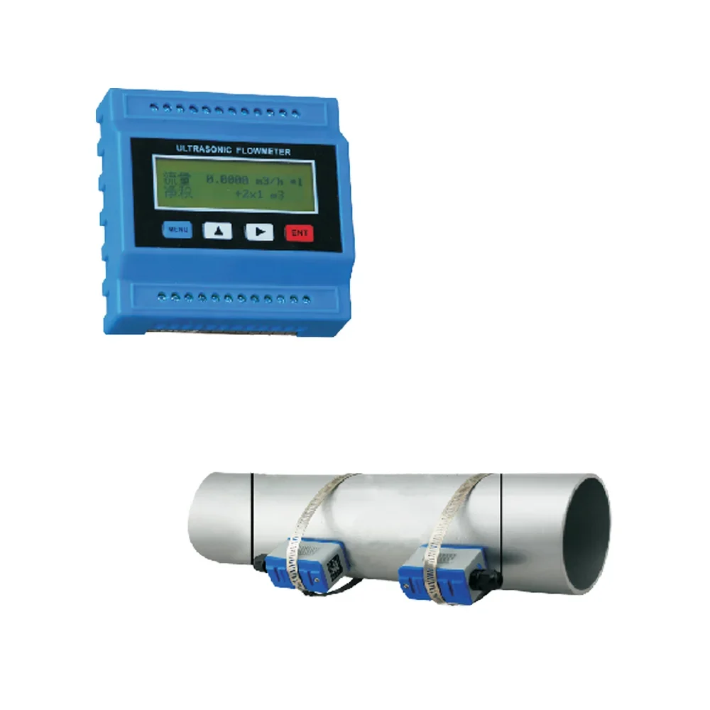 External-Type Ultrasonic Water Flow Meter, view 1